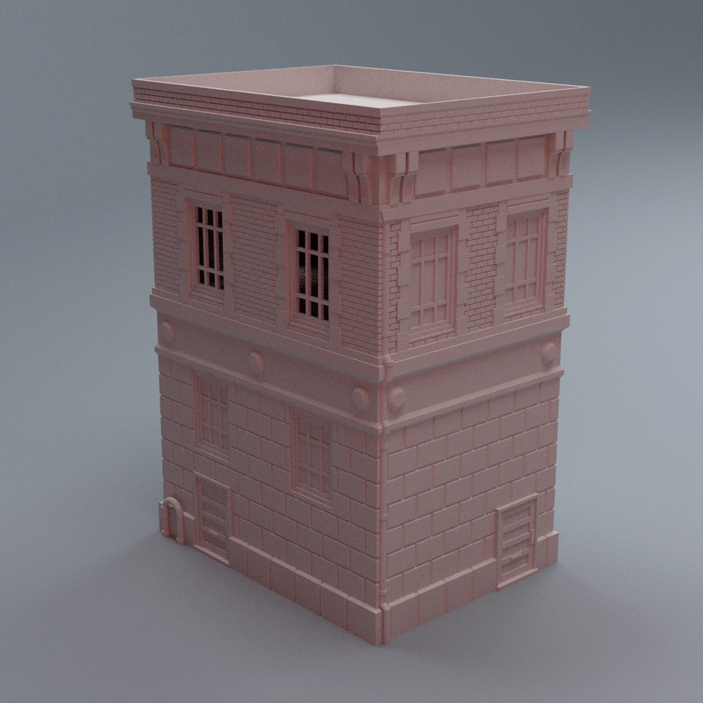 Urban Firehouse – Modern City Fire Station Terrain (28mm) - Northern Foundry