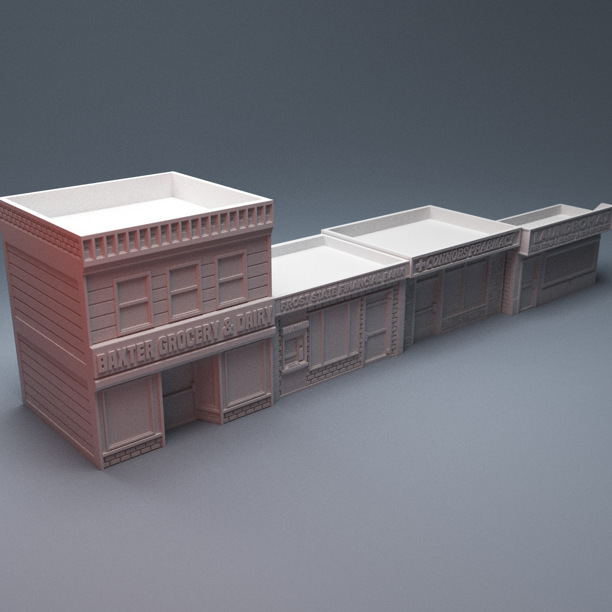 Urban MCP Core Box Terrain Holders - Northern Foundry