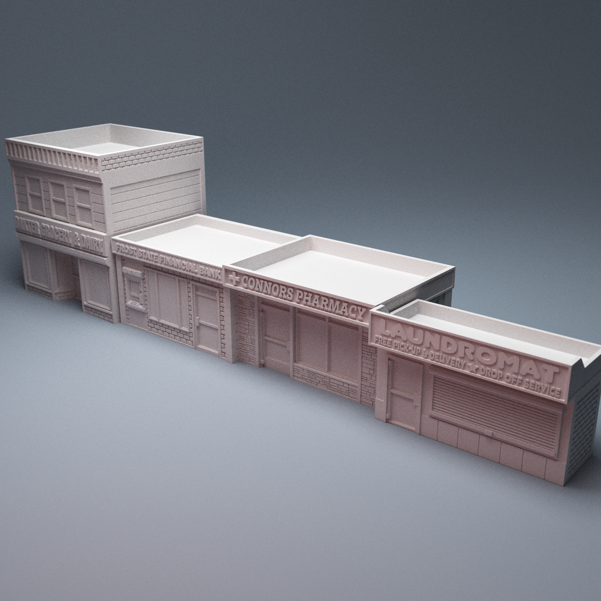 Urban MCP Core Box Terrain Holders - Northern Foundry