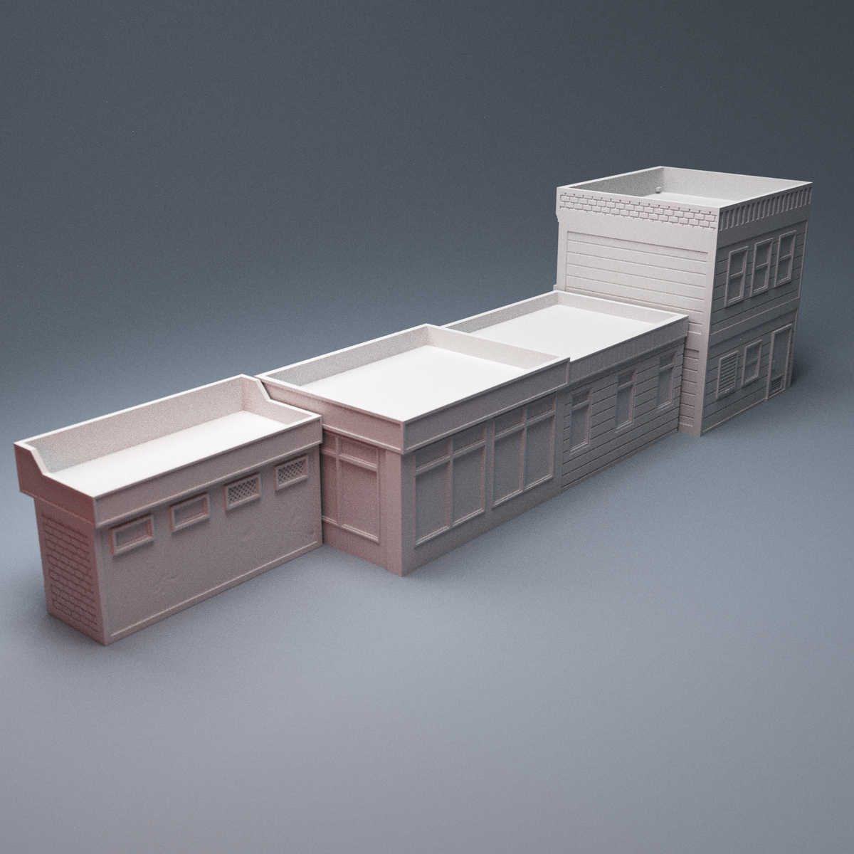 Urban MCP Core Box Terrain Holders - Northern Foundry