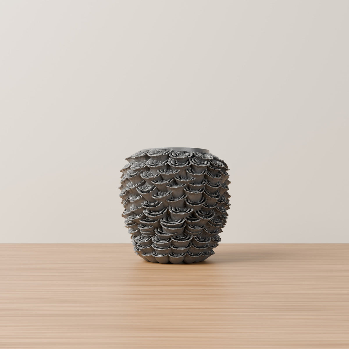 Velora Rose Vase – Sculpted Rose Cluster Flower Vase - Northern Foundry