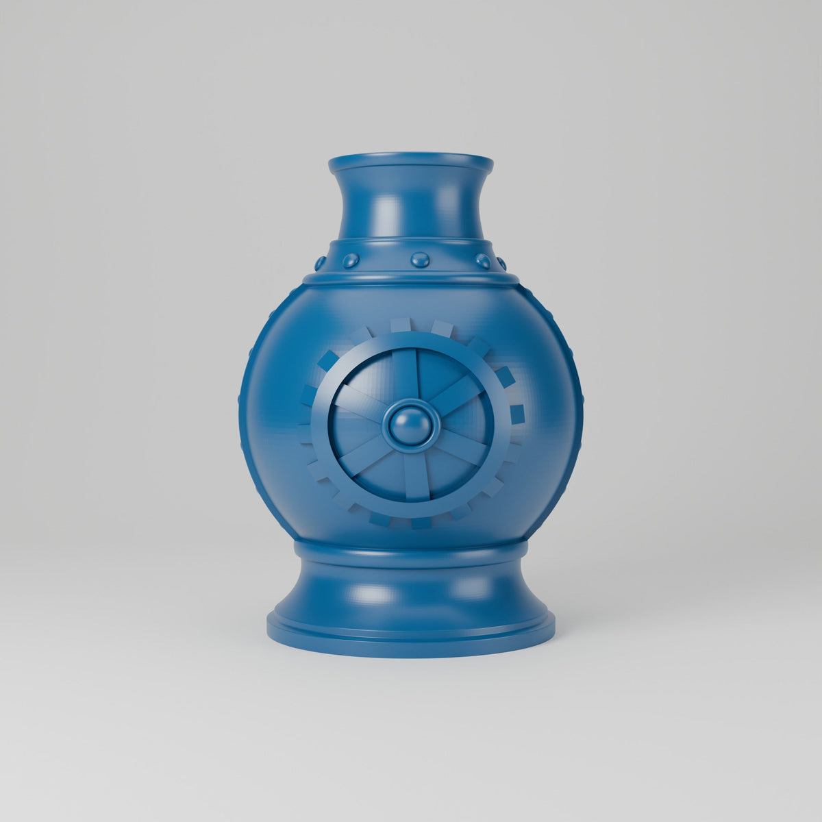 Victorian Whimsy Vase – Steampunk Gear Boiler Flower Vase - Northern Foundry