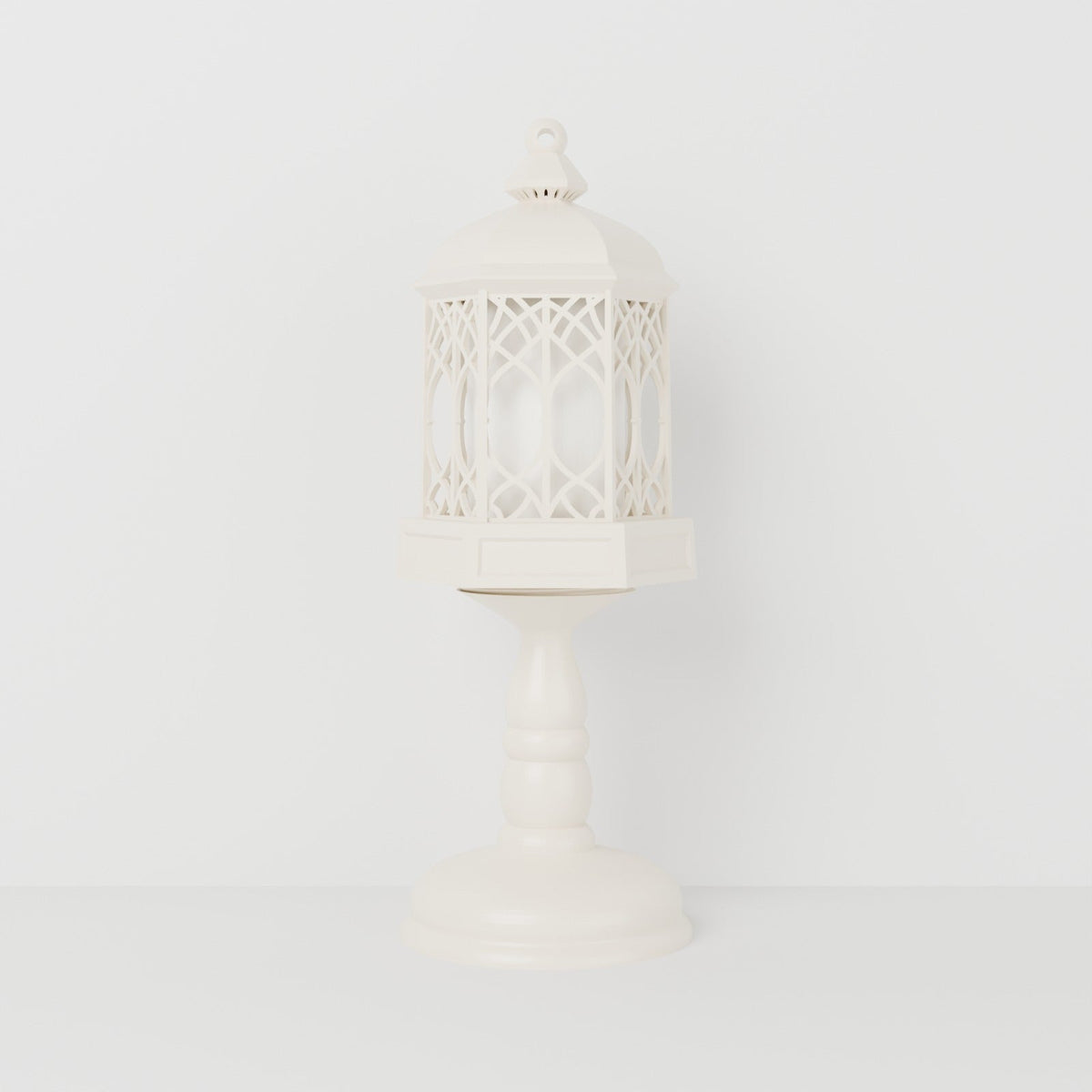 Vintage Lantern Candle Holder – Gothic Arch LED Lantern with Table Stand or Wall Bracket - Northern Foundry