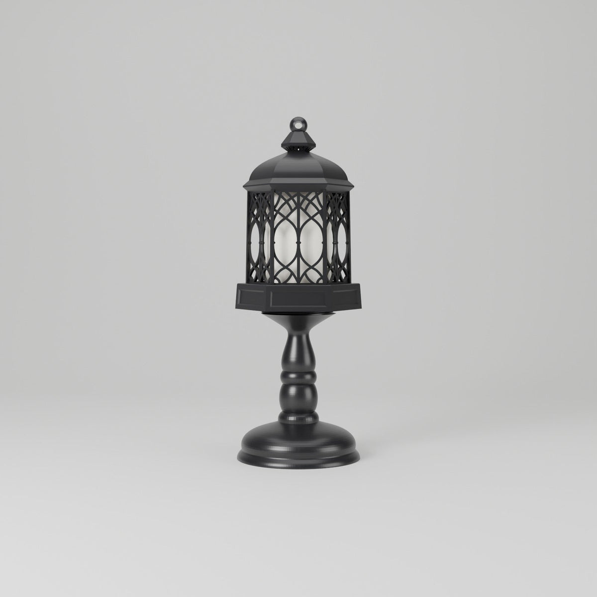 Vintage Lantern Candle Holder – Gothic Arch LED Lantern with Table Stand or Wall Bracket - Northern Foundry