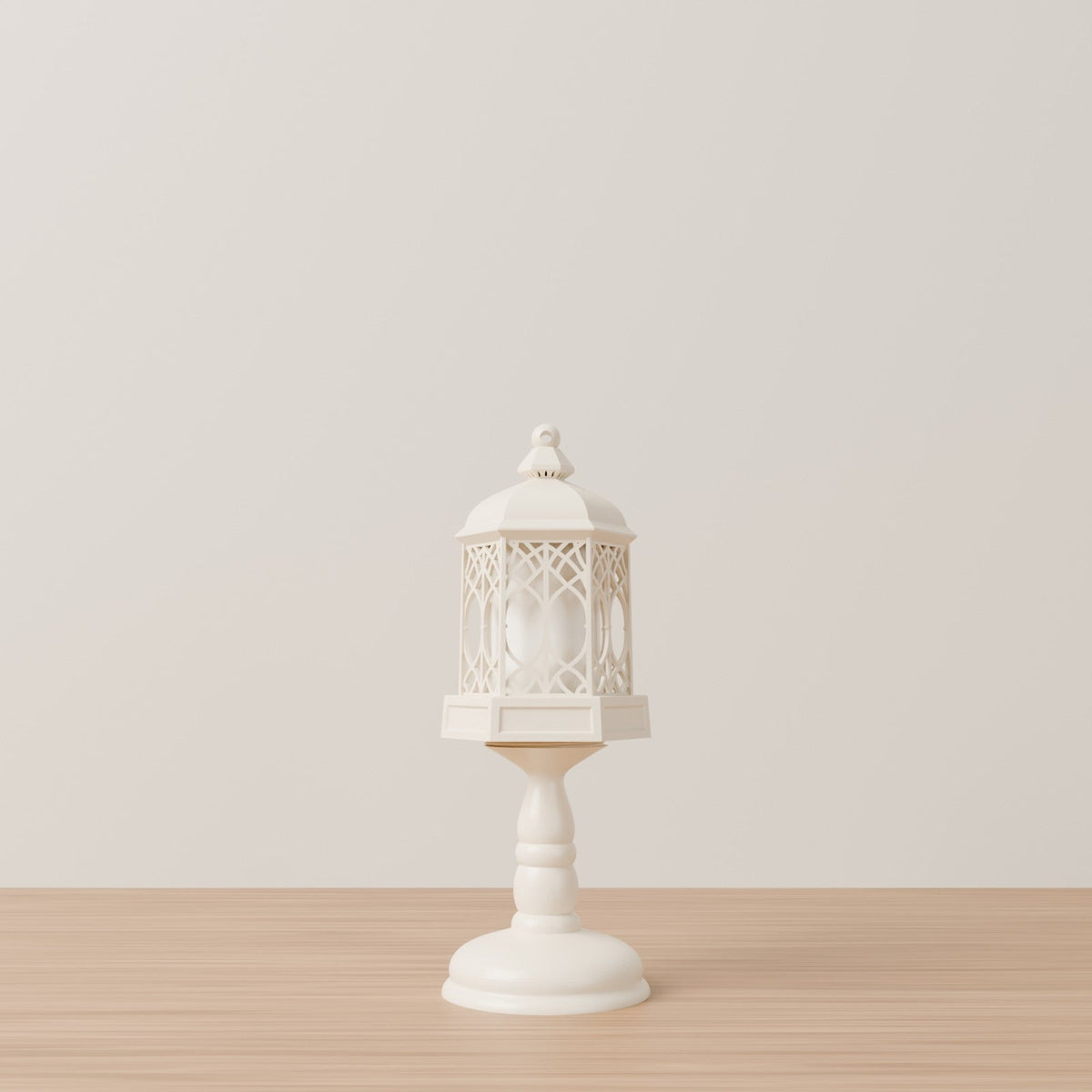Vintage Lantern Candle Holder – Gothic Arch LED Lantern with Table Stand or Wall Bracket - Northern Foundry