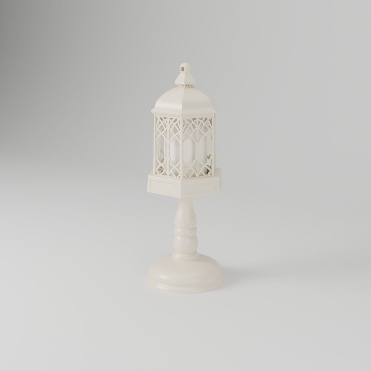 Vintage Lantern Candle Holder – Gothic Arch LED Lantern with Table Stand or Wall Bracket - Northern Foundry