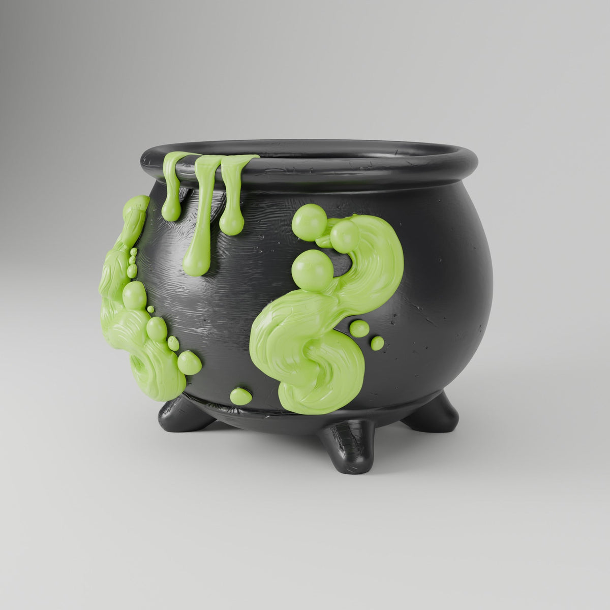 Witch Cauldron Pot – Bubbling Potion Halloween Planter & Candy Bowl - Northern Foundry