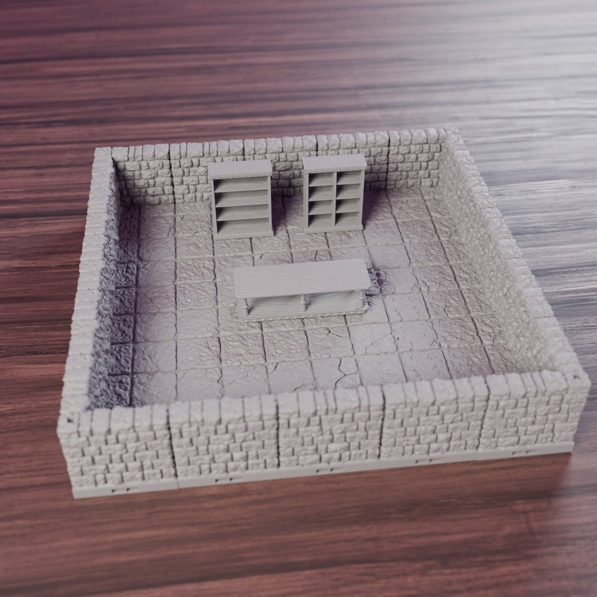Wizard Study Library Room – Dragonlock 28mm Dungeon - Northern Foundry