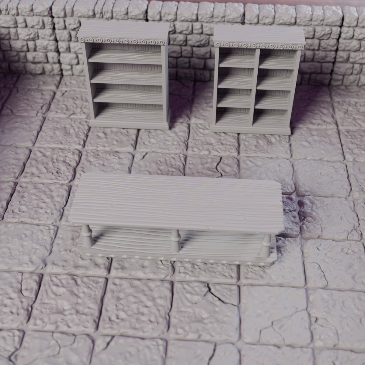 Wizard Study Library Room – Dragonlock 28mm Dungeon - Northern Foundry