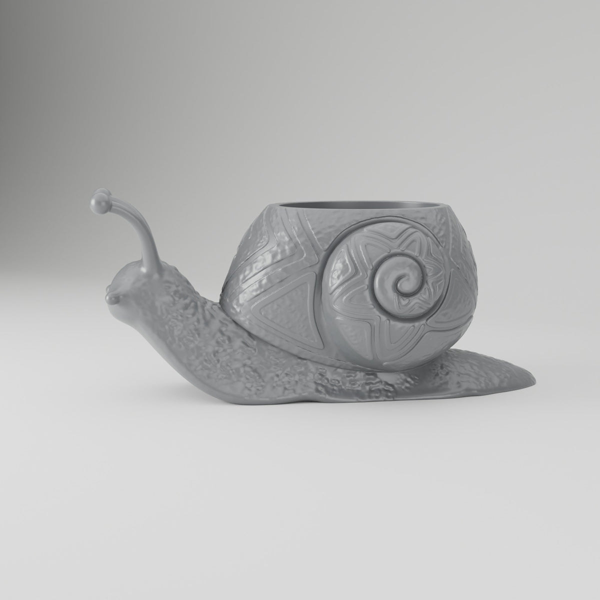 Woodland Snail Planter – Snail Shell Succulent Pot - Northern Foundry