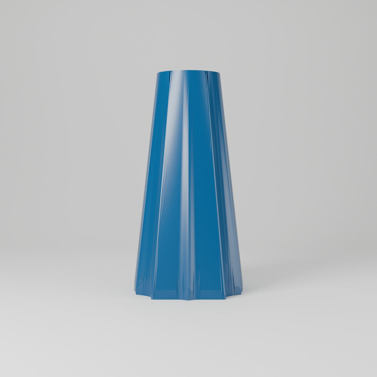 Wulkan Faceted Cone Vase – Modern Geometric Bud Vase - Northern Foundry